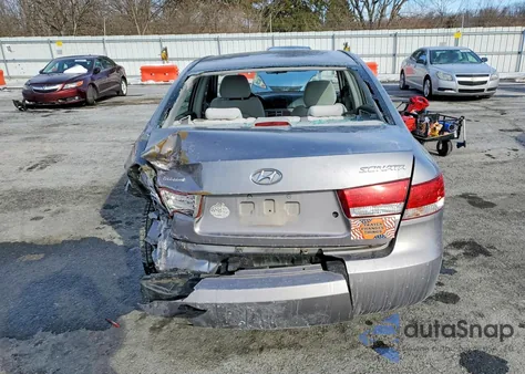 2007 Hyundai Sonata Gls z USA, uszkodzony, nr VIN 5NPET46C47H197595
